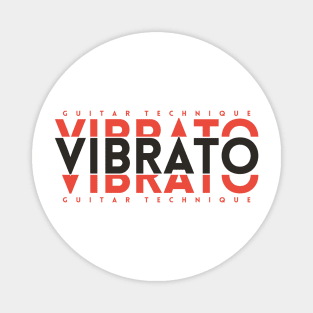 Vibrato Guitar Technique Dark Orange Magnet